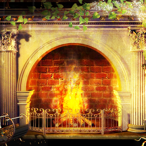 Логотип канала 'Камин ТВ'