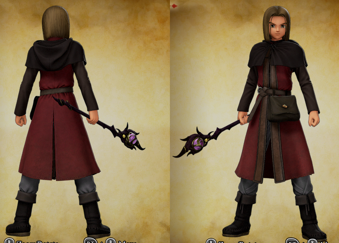 Spellcaster Hero at Dragon Quest XI S Echoes of an Elusive Age Definitive Edition Nexus