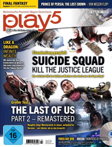 Cover: Play5 Das Playstation Magazin No 03 Maerz 2024