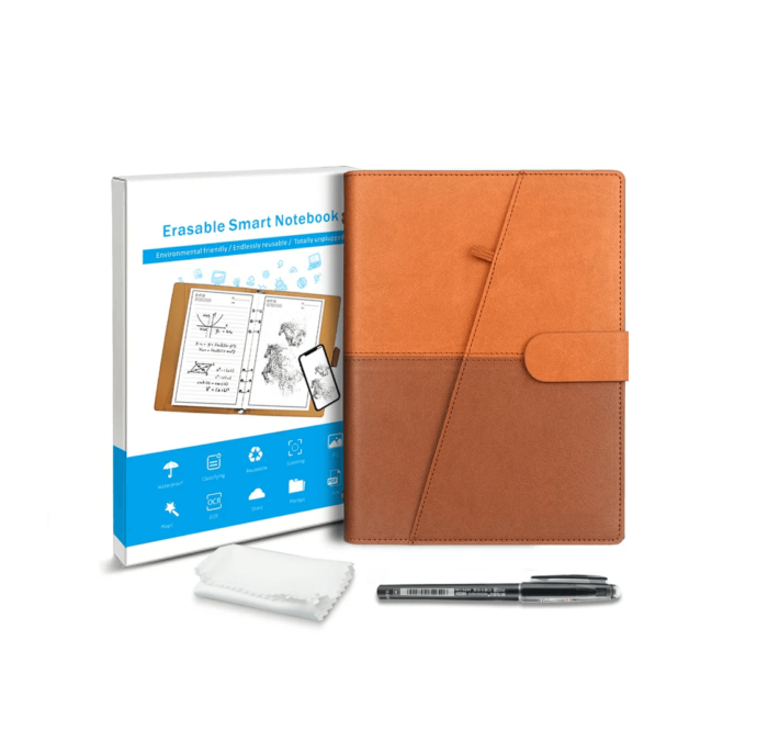 Libreta inteligente reutilizable que se puede borrar.