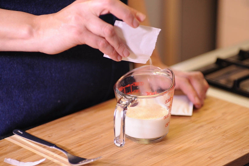 Receta de gelatina de leche condensada