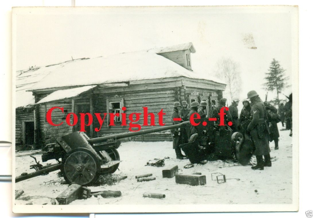 Geschütz  PAK  LANGROHR - OSTFRONT - Rußland