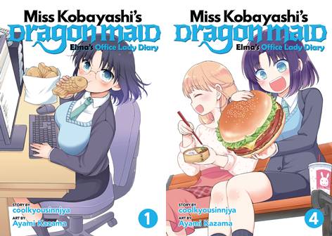 Miss Kobayashi's Dragon Maid - Elma's Office Lady Diary v01-v04 (2019-2021)