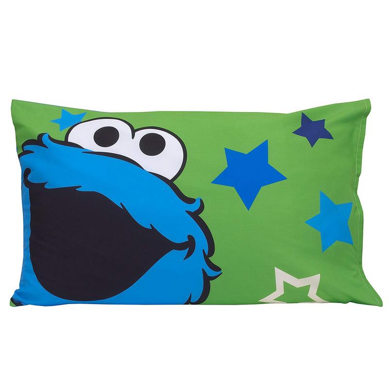 Sesame Street 4pc Toddler Crib Bedding Set Elmo Cookie Monster Awesome