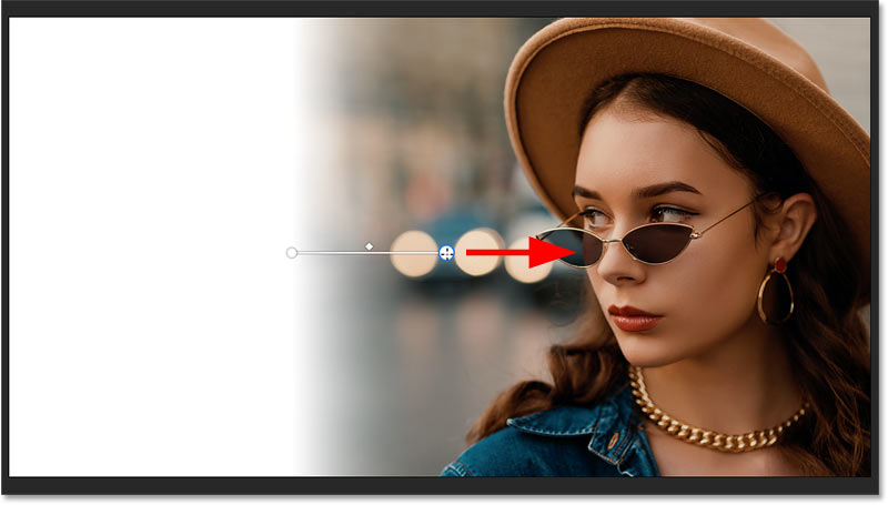 drag-gradient-across-image