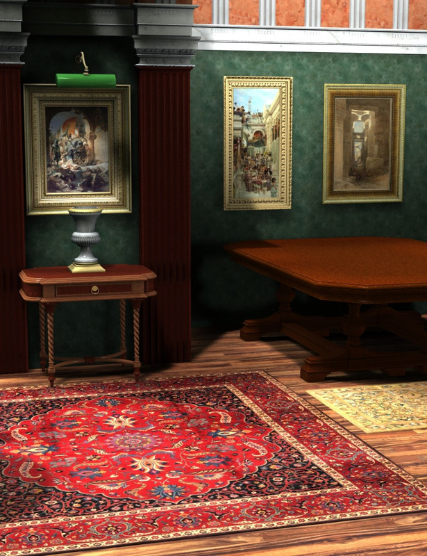 00 main vaulted hall accessories daz3d