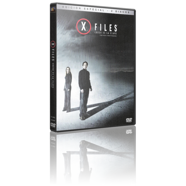 Portada - X Files: Creer es la Clave (Ed.Esp) [2xDVD9Full] [Pal] [Cast/Ing/Ru/Ukr] [Sub:Varios] [C.Ficción] [2008]