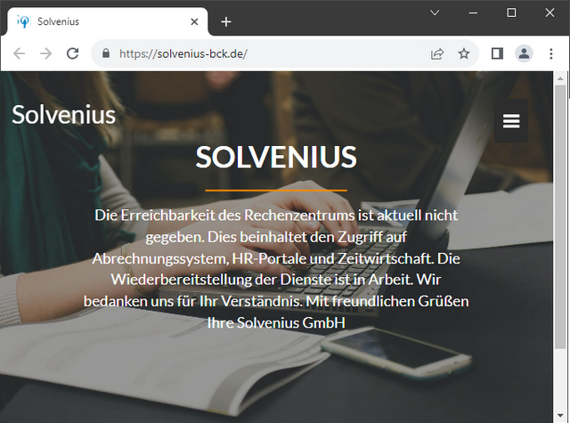 Solvenius GmbH Erreichbarkeit
