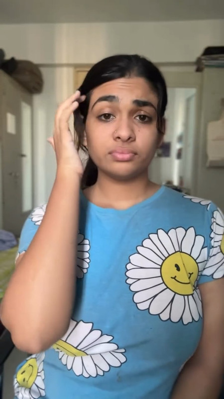 busty desi girl nipple pokie in blue top mp4 snapshot 00 02 221