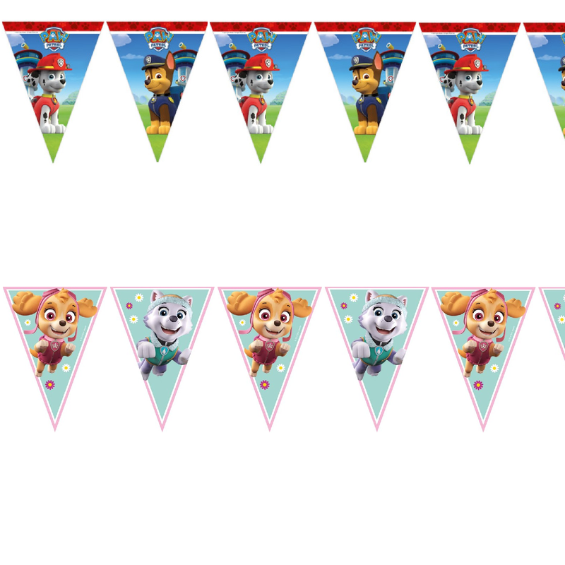 PJ Masks Banner Bunting Flags Children/'s Birthday Party Decoration