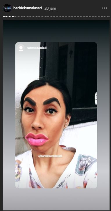Warganet tirukan hasil sulam Barbie Kumalasari 