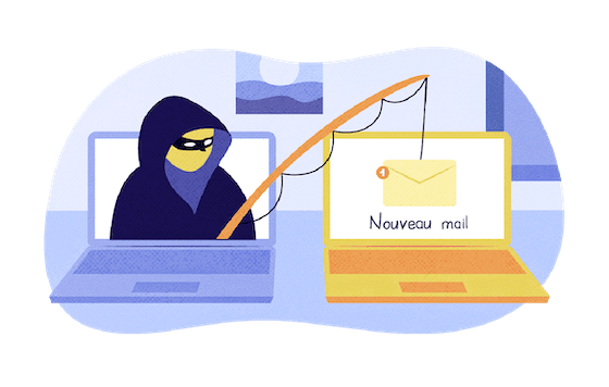 Illustration phishing