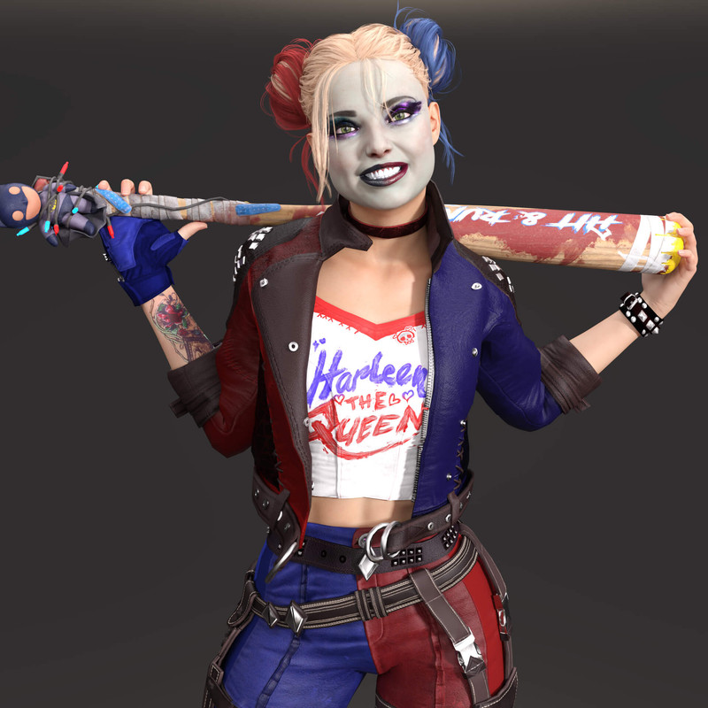 Harley Quinn for Genesis 8 Female