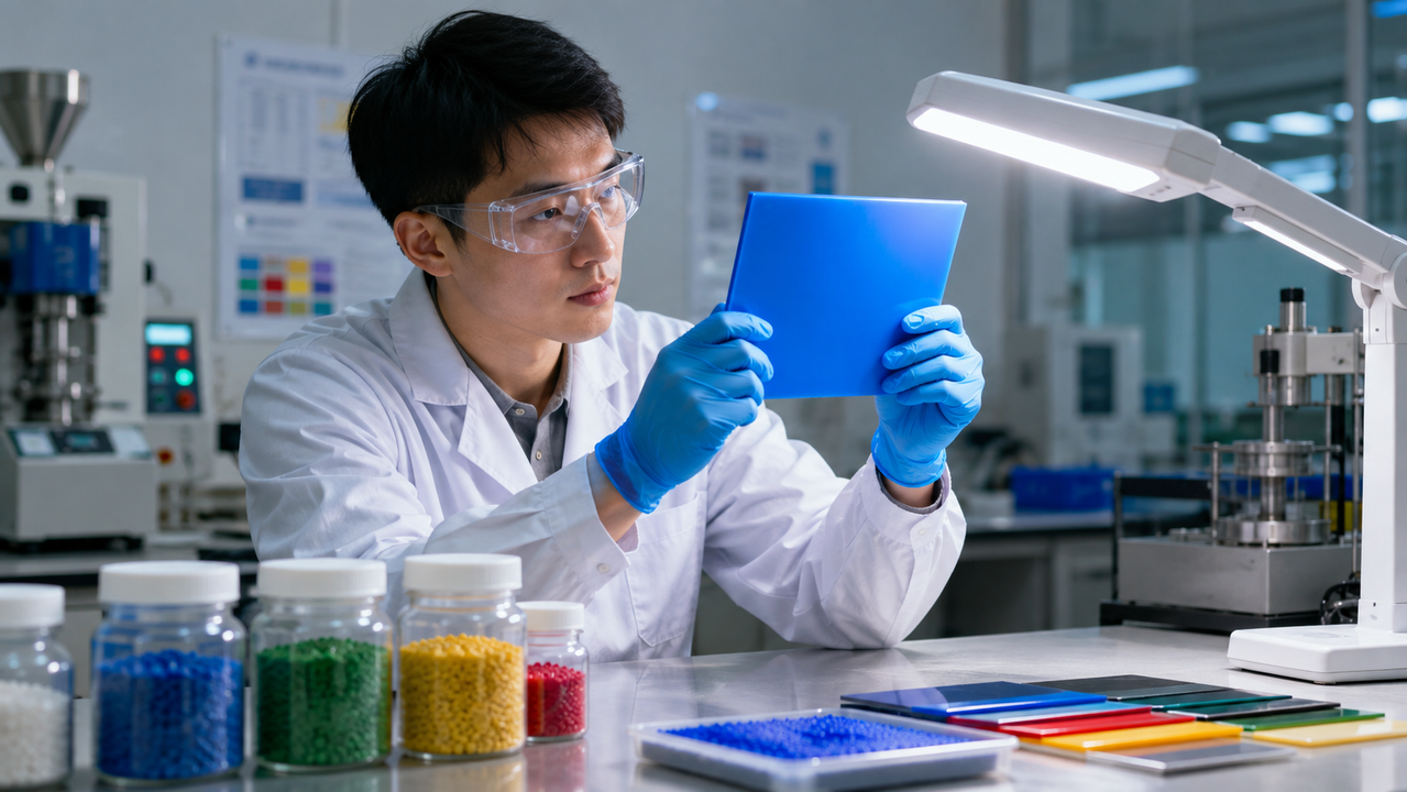 Mẹo Test Độ Phân Tán Hạt Nhựa Màu Trong Phòng Lab