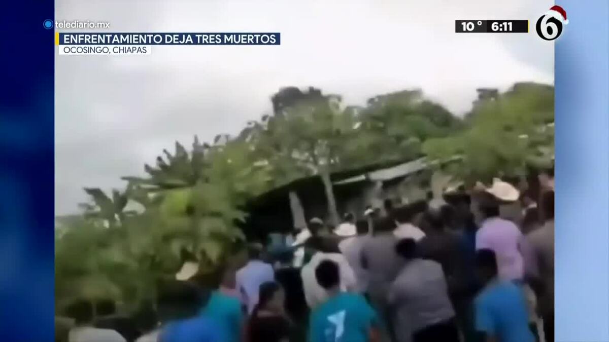 Enfrentamiento en Ocosingo, Chiapas, deja un muerto y 4 heridos