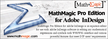 MathMagic Pro Edition for Adobe InDesign 9.0.1.65 full