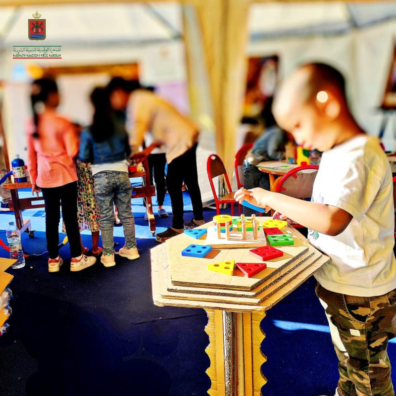 مساهمة المؤسسة المغربية للتعليم الأولي بفضاء عرض متميز