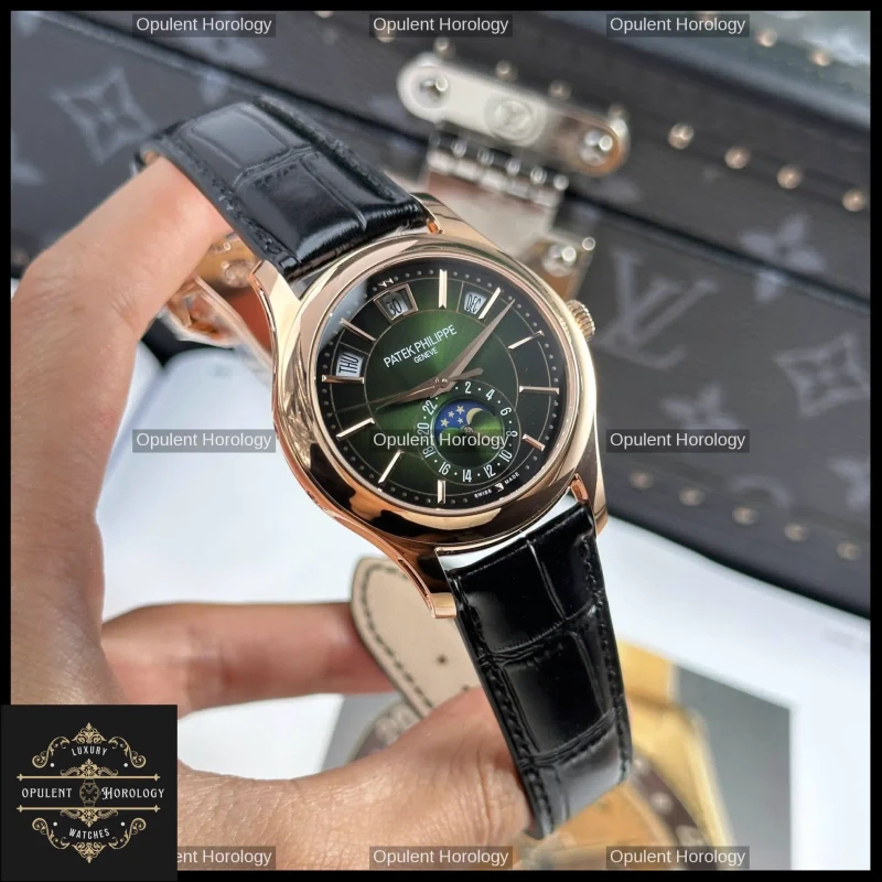 Patek Philippe 5205R – Green Dial Annual Calendar 40 mm - Super Clone