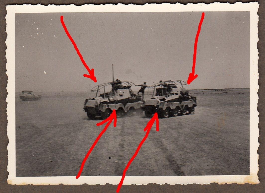 8-Rad Panzer Spähwagen Afrika - Tropen1