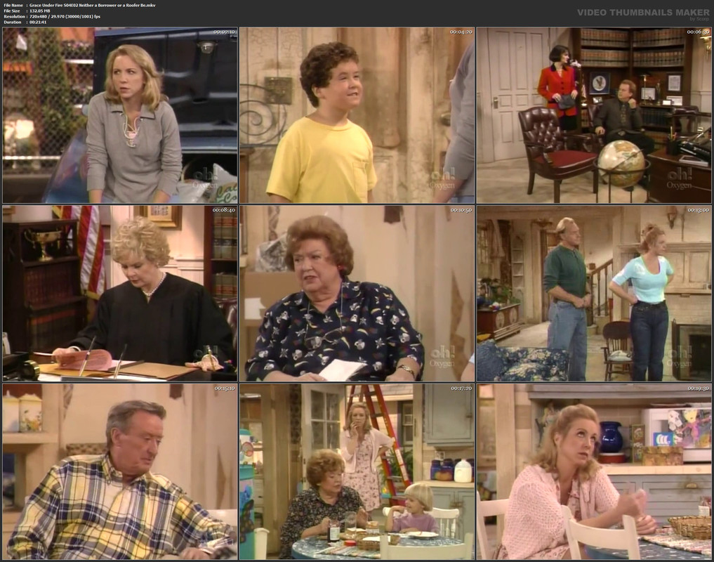 Grace Under Fire S04E02 Neither a Borrower or a Roofer Be.mkv