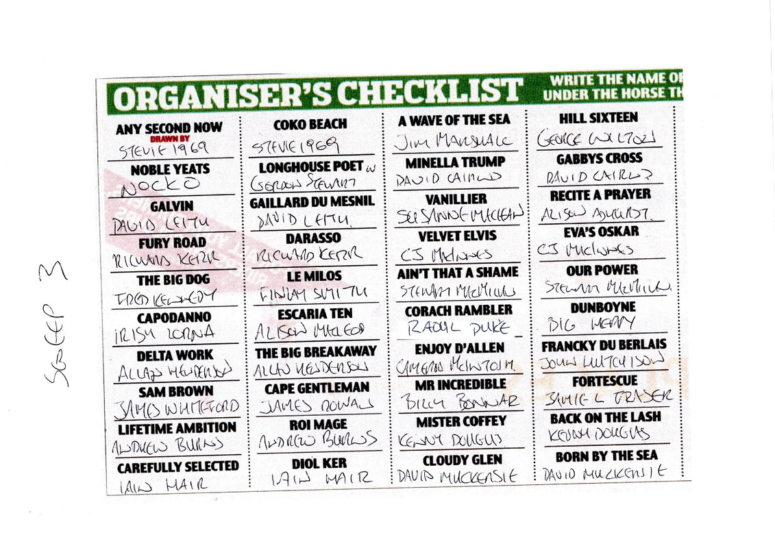 Sweep 3 Grand National 2023