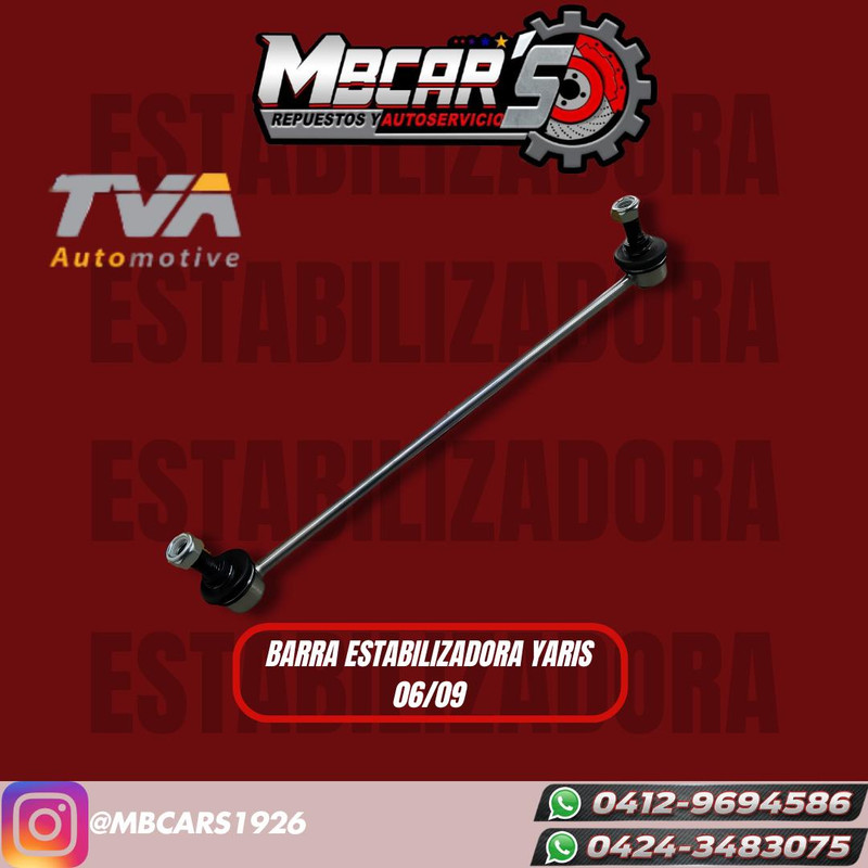 BARRA ESTABILIZADORA YARIS 06/09