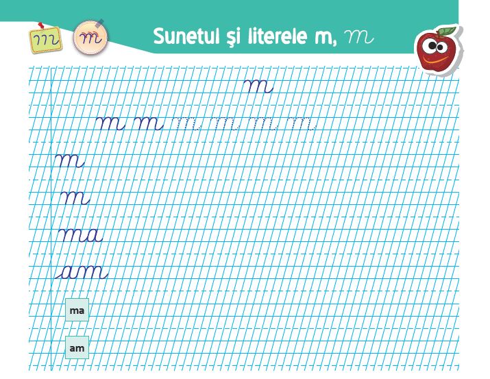 Nou La Clasa 1 Caiete Moderne Potrivite Oricărui Manual școlar