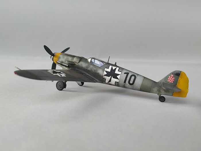 Bf-109G 2.Lj, Hasegawa i Revell 1/72 IMG-20200924-124142