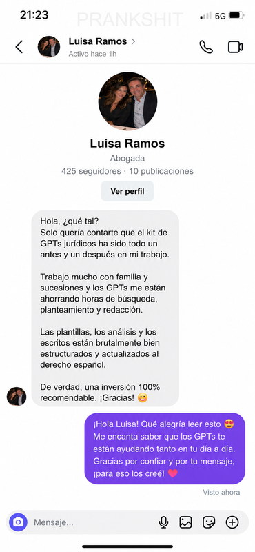 Reseña de un cliente