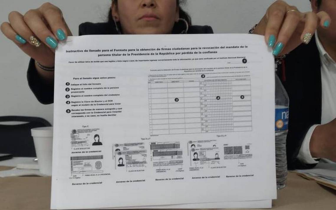 ¿Cómo verificar si se registró tu firma para la Revocación de Mandato?