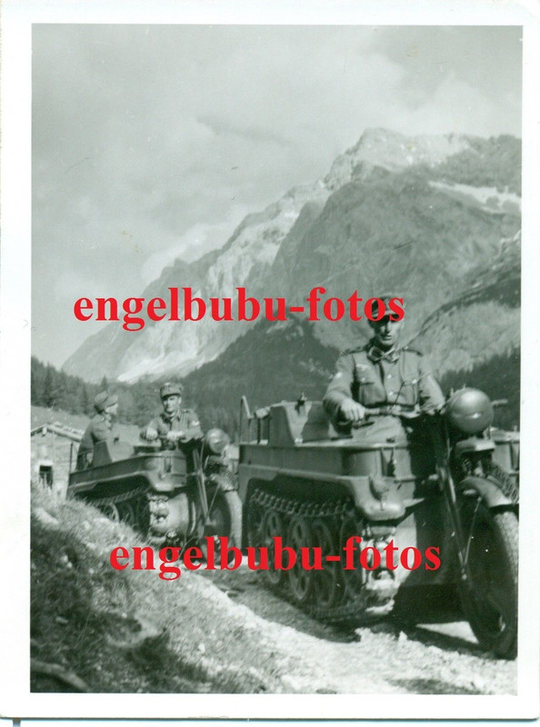 FOTO - NSU-KETTENKRAD - Sd.Kfz.2 - GEBIRGSJÄGER1