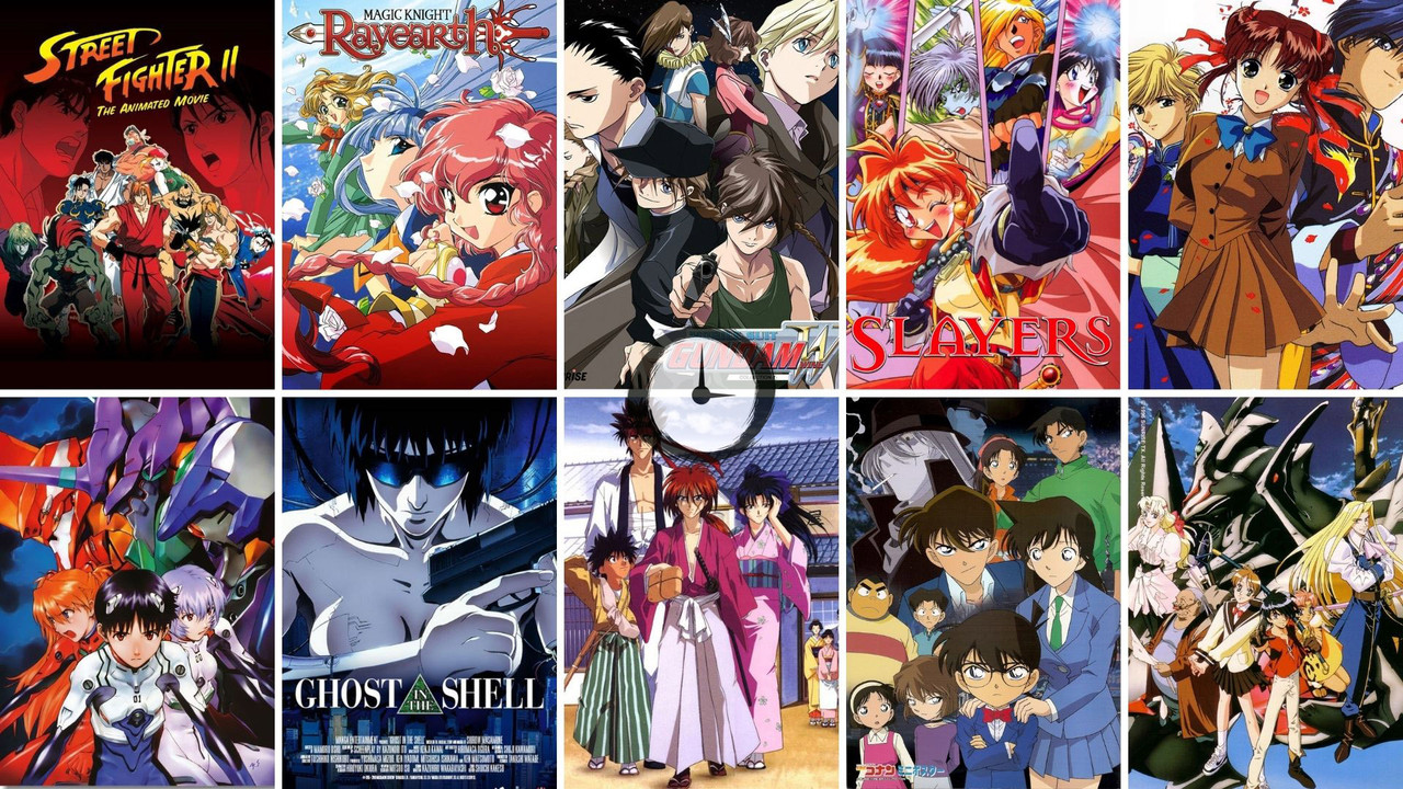 10 animes indispensables de la década de 1990 ¡Y otros 40 más!