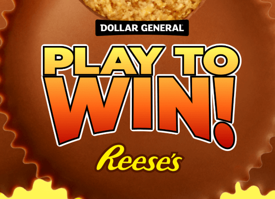 Win Reese’s Prizes in the Dollar General Instant Win Game (500K Winners) Win Reese’s Prizes in the Dollar General Instant Win Game (500K Winners)