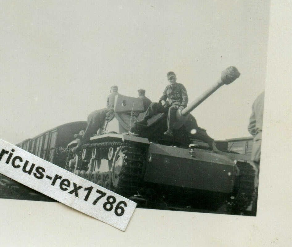 Sturmgeschütz Jagdpanzer StuG Saukopfblende Bahntransport