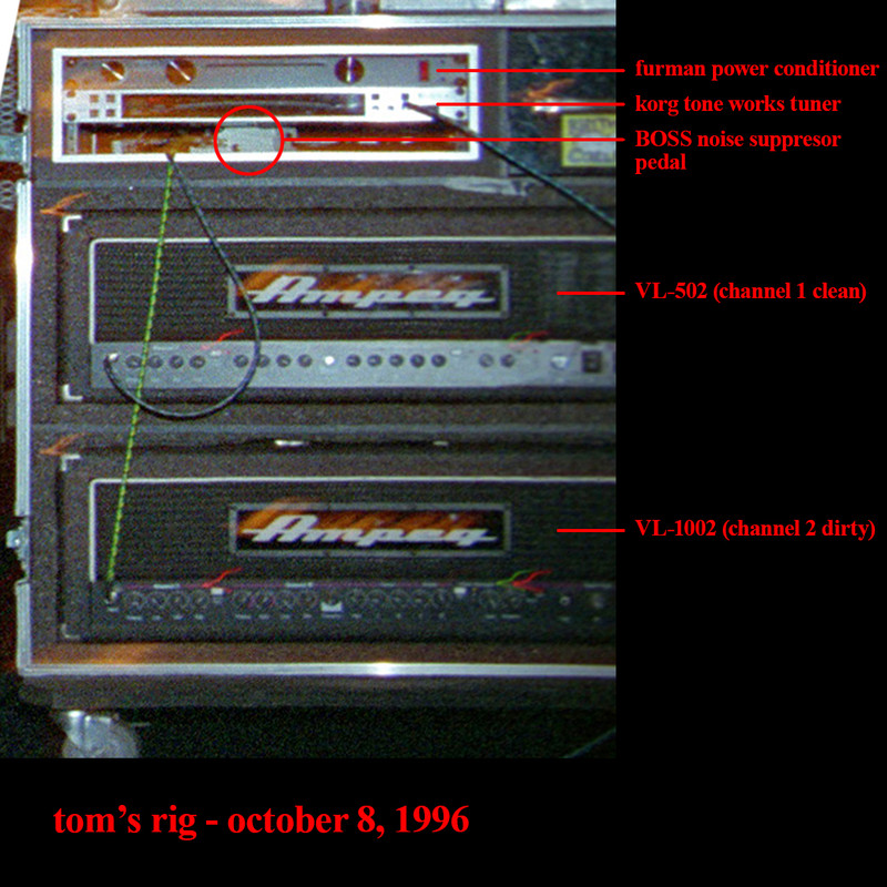 Tom DeLonge Amp History (1992-Present) - Musicians - blink-182online