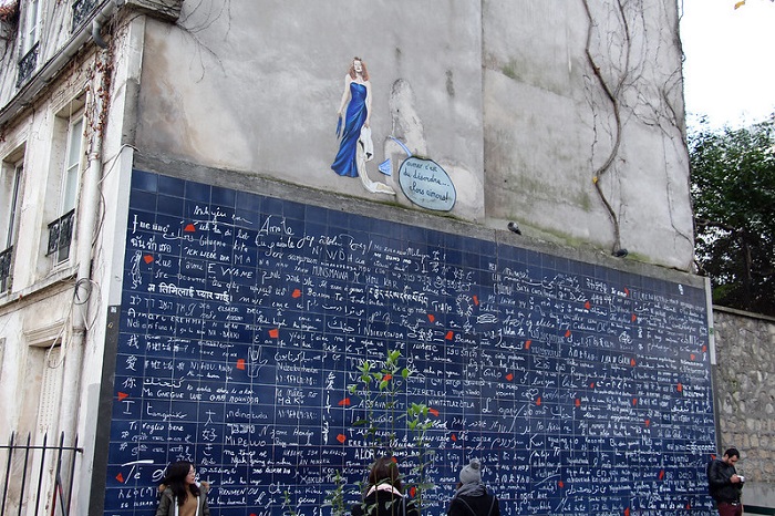 Wall of I Love You, Paris