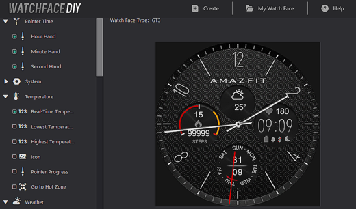 MOD port [GTR 3 PRO] - Amazfit Watch faces