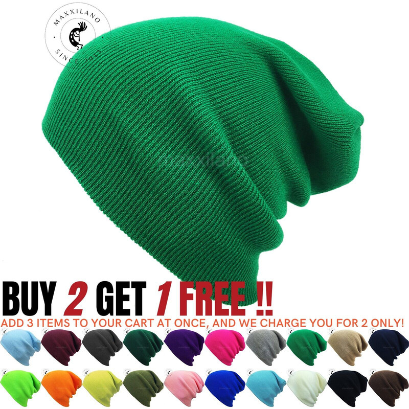 Solid Beanie Hat