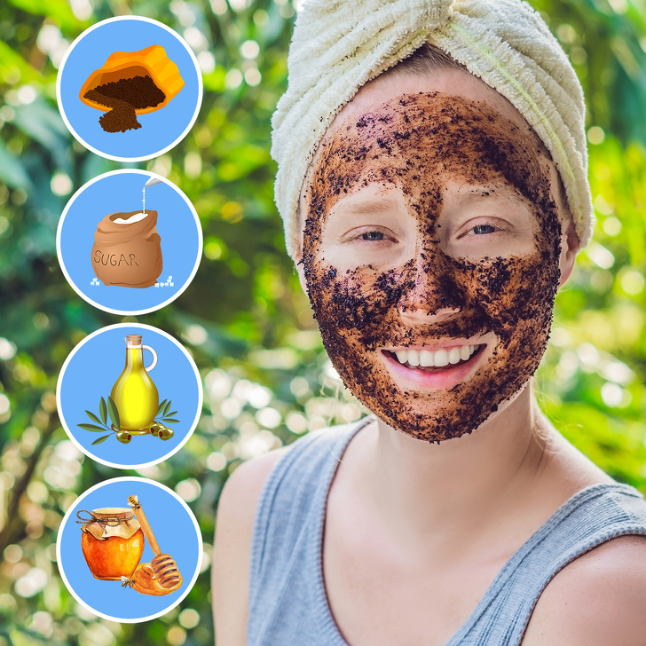 Masker eksfoliasi