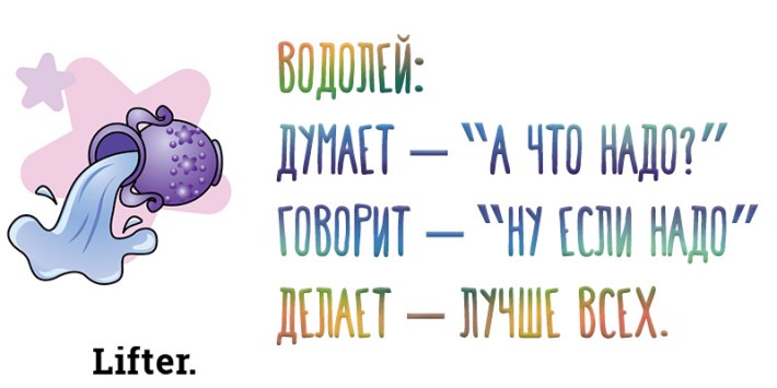 Что думают, что говорят и что делают представители разных знаков зодиака