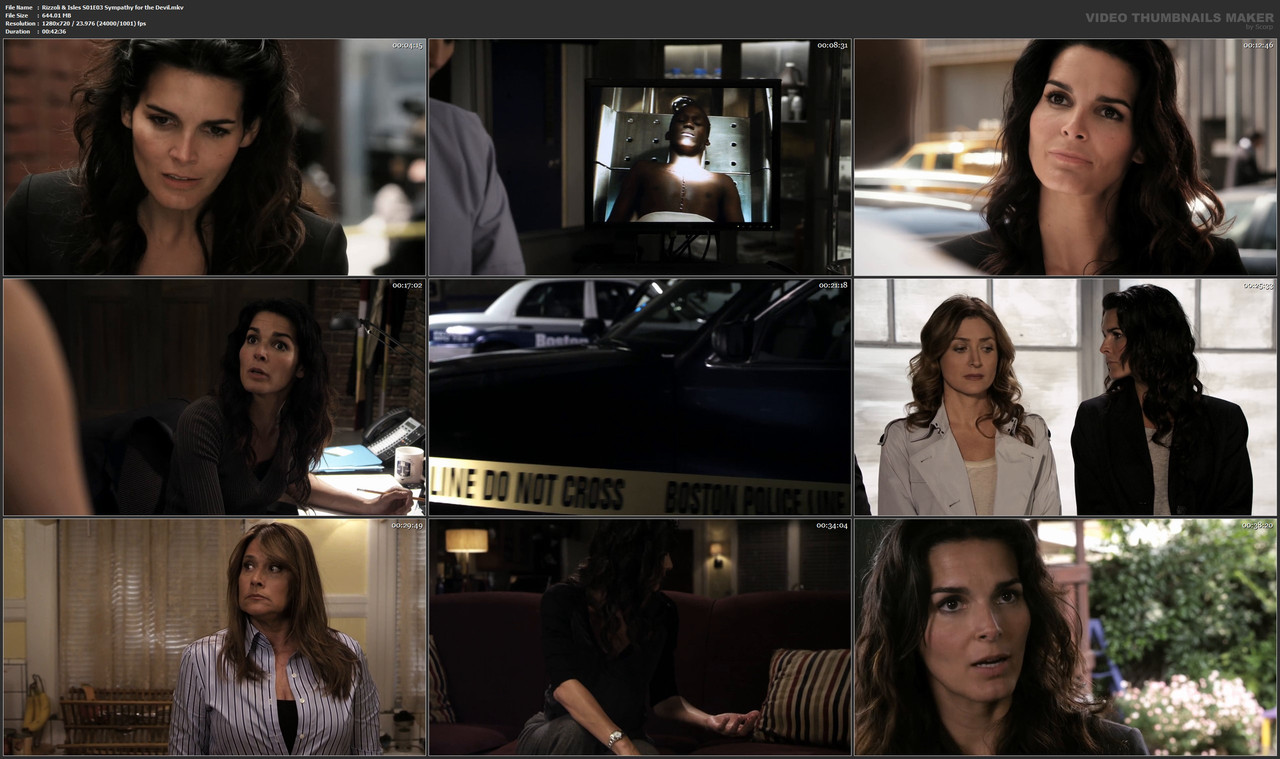 Rizzoli & Isles S01E03 Sympathy for the Devil.mkv
