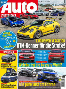 Cover: Auto Zeitung Magazin No 18 vom 14  August 2024