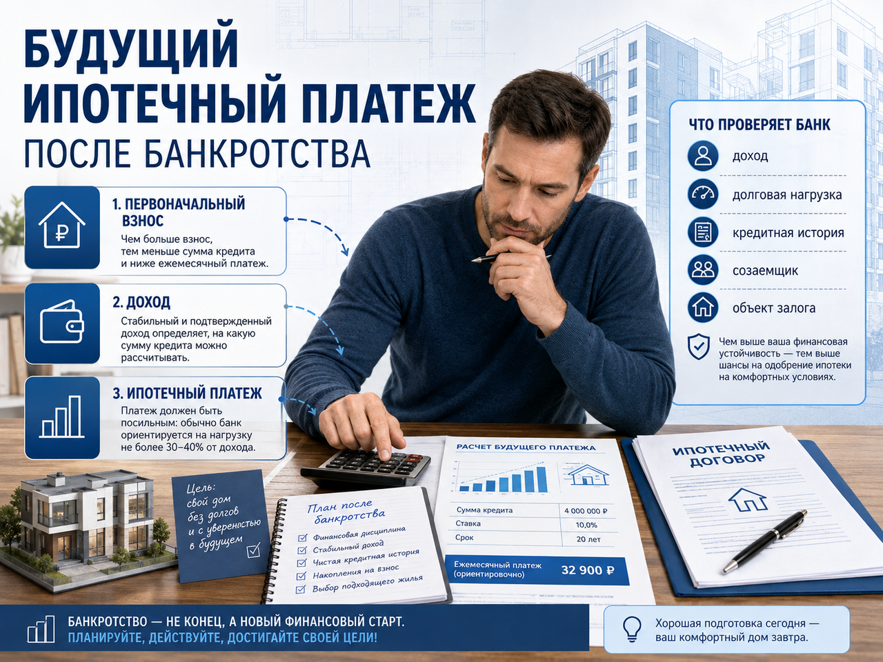 Ипотека после банкротства физического лица: можно ли взять?