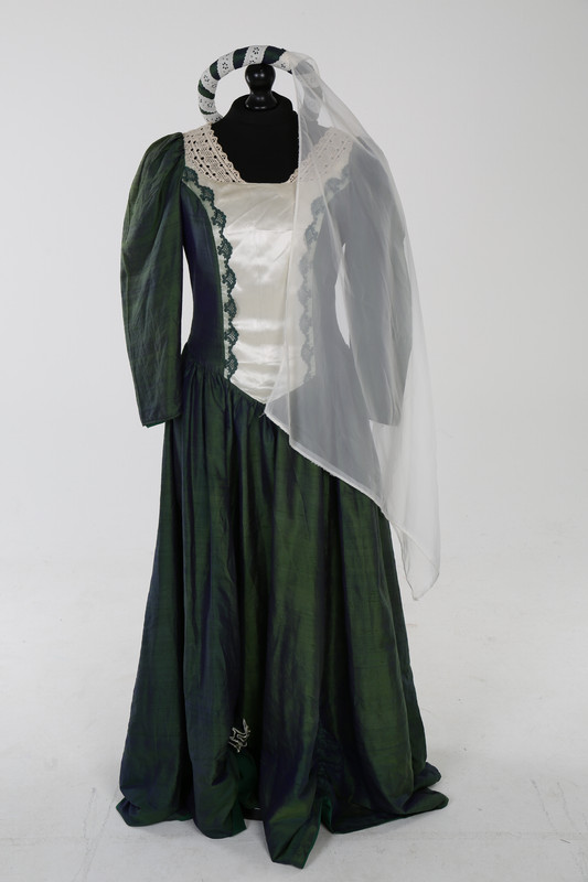Green Royal Queen Dress - Adult 10