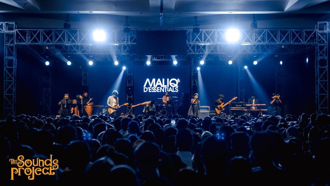 Penampilan Maliq and D' Essentials saat memeriahkan panggung The Sounds Project.