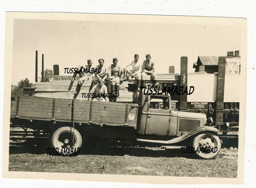 Andreashütte RAD Lager Lkw Lastwagen Oberschlesi