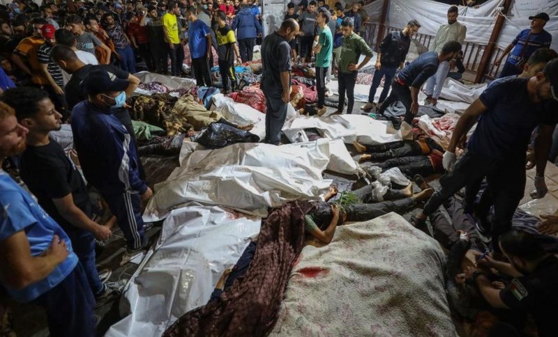 Israel ataca hospital en Gaza Israel ataca hospital en Gaza