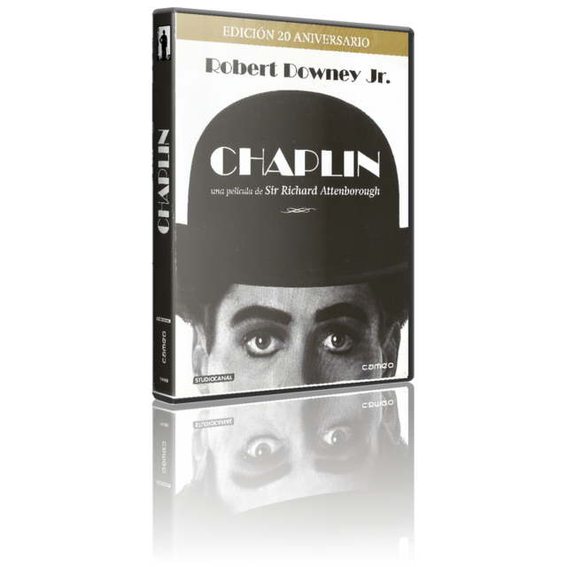 Portada - Chaplin [DVD9Full] [Cast/Ing/Cat] [Sub:Varios] [Drama] [1992]