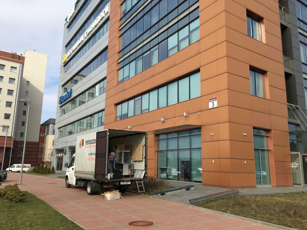 Переезд офиса