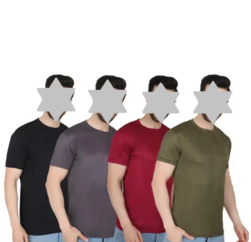Drifit round neck tshirts pack of 4
Color 9 (R303)